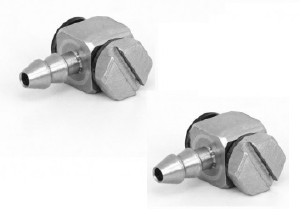 LESU FM Volvo Abgewinkelte Anschlüsse M3/3mm slang 2st