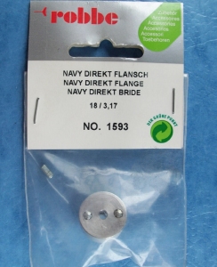 Robbe Navy direkt Flansch  adapter 3,17mm  nr. 1593