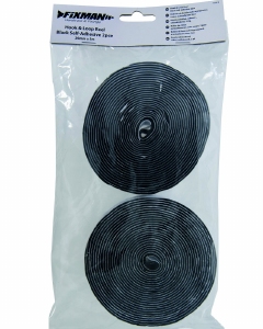 Klittenband Velcro Rol ZWART - Zelfklevend - 20 mm x 5 meter