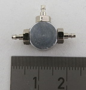 Leimbach H033T, T-stuk 2mm voor slang H050 Ø1mm/Ø2mm