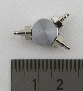 Leimbach H033Y, Y-stuk 2mm voor slang H050 Ø1mm/Ø2mm