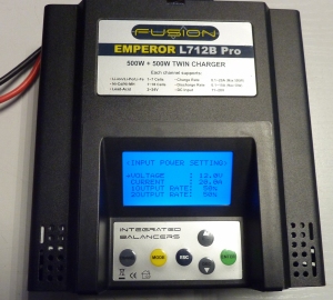 Fusion L712B Pro Emperor II DC Lader 2x500 Watt 24V