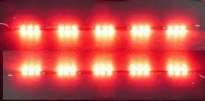 Wetronic Led Strip Contour Verlichting ORANGE 5x3leds 7-12V