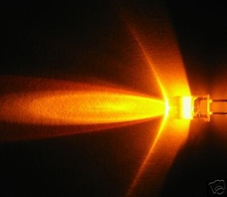 LED 3mm Super Bright Oranje max 5000mcd bij 2,1V