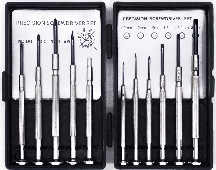 11PCS Mini Precision Screwdriver, Watch Repair