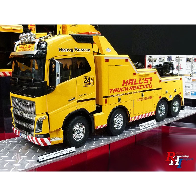 TAMIYA 56553 1:14 Kraanset kit voor bergingstruck Volvo FH16