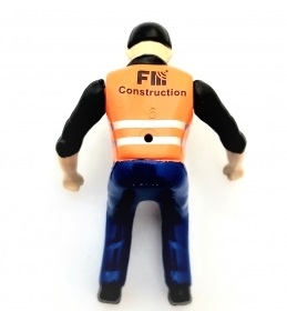 Figuur Chauffeur Graafmachine Loader schaal 1:16