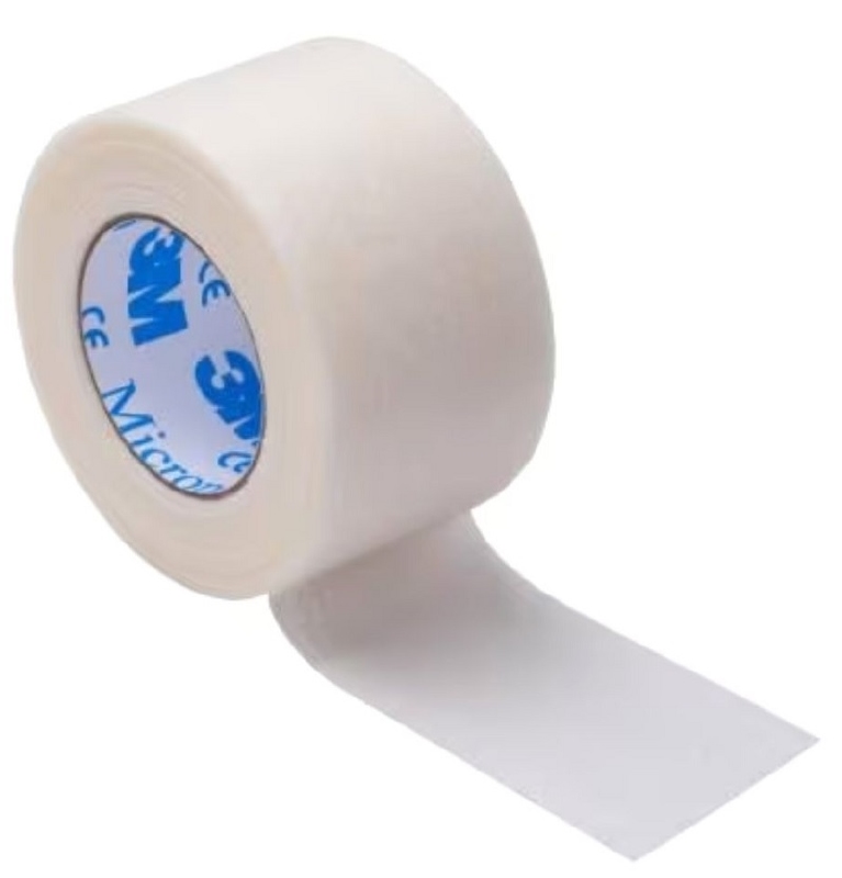 3M Micropore hechtpleister, Scharniettape 2,5cm x 9,1m