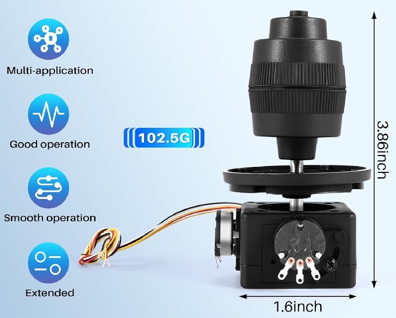 4-assige joystick potentiometer toetsbediening D400B-5K