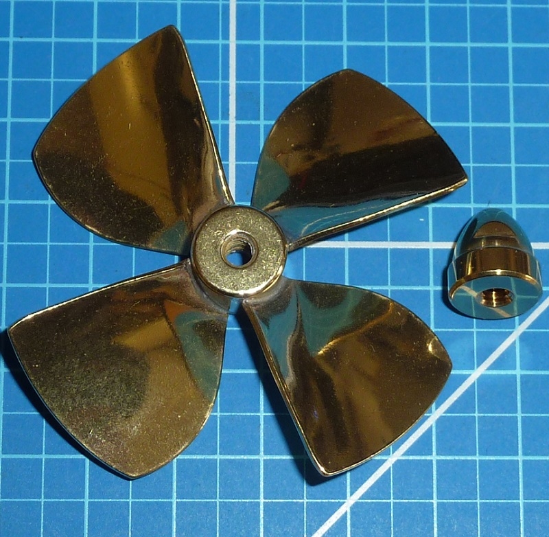 4 Blad afgetopte schroef 80mm M5    149 serie