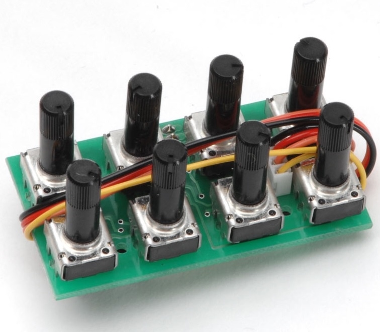 Alps Alpine 10kΩ Potentiometer RK09K1130081 Center Detent