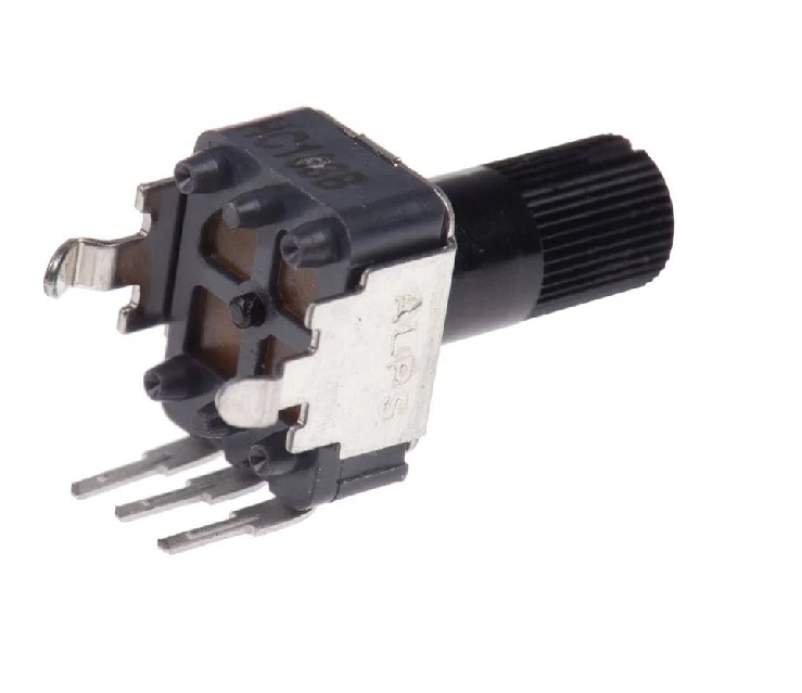 Alps Alpine 10kΩ Potentiometer RK09K1130081 Center Detent