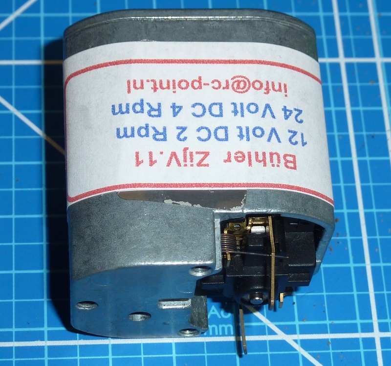 Bühler 6-24 VDC zij vertragingsmotor ZIJV-11