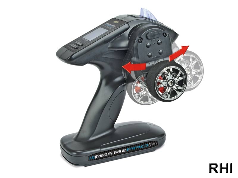 Carson 500055, Reflex Wheel PRO3 LCD 2.4GHz BEC