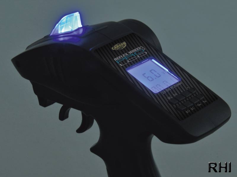 Carson 500055, Reflex Wheel PRO3 LCD 2.4GHz BEC