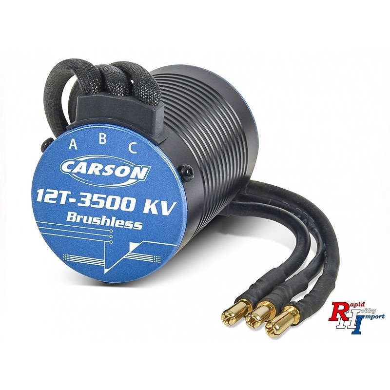 Carson 500906264 Manopola Dragster Brushed 70A