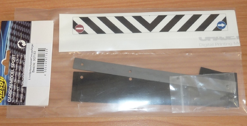 Carson 907183  1/14 Spatlappenset met stickers
