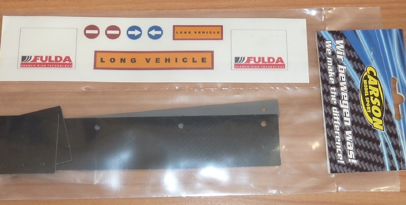 Carson 907183  1/14 Spatlappenset met stickers