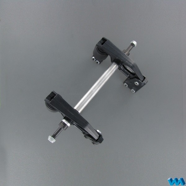 Carson 907643 aanhanger as met Luchtvering 165mm