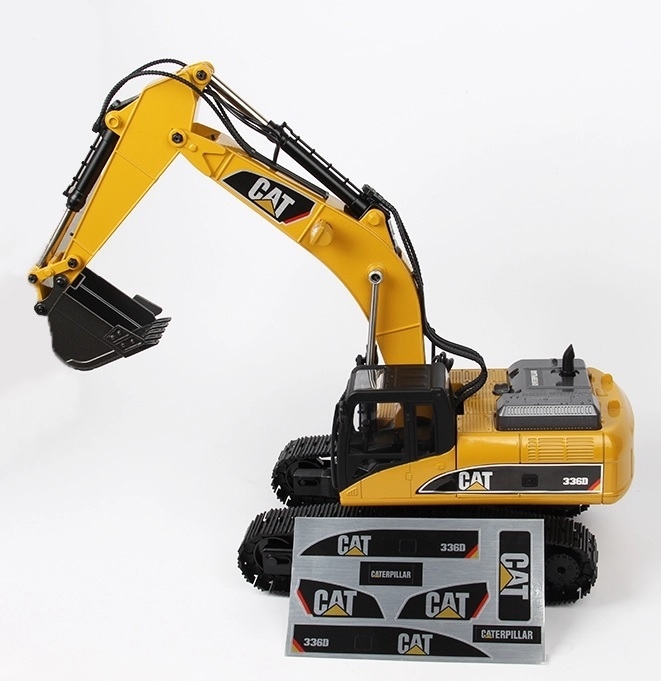 CAT 336D Sticker ALU gelamineerd glans Huina 1580 Excavator