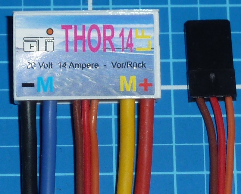 CTI THOR 14 LF Vaar-Rijregelaar 14A-20V vooruit/stop/achteruit