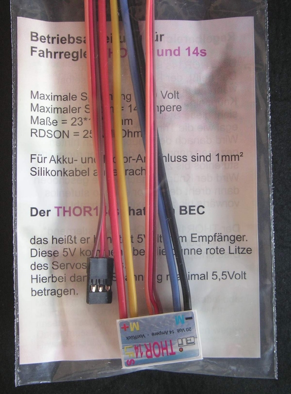 CTI THOR 14-S Vaar-Rijregelaar 14A-20V