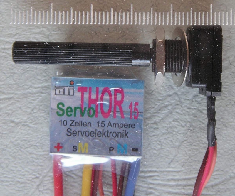 CTI THOR 15 SERVO 180gr  motorelektronica voor BIG Servo 18A