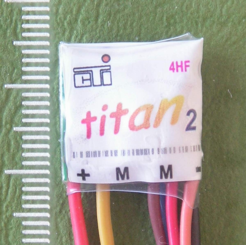 CTI THOR4HF 2  TITAN regelaar+rem Elektr Cilinders TITAN 12V