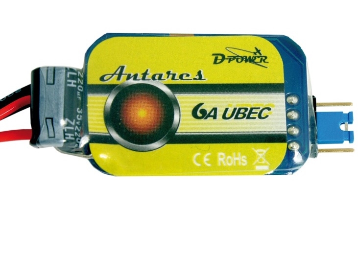 D-Power 9202 Antares 6A UBEC Regler 2-6S 5-6V