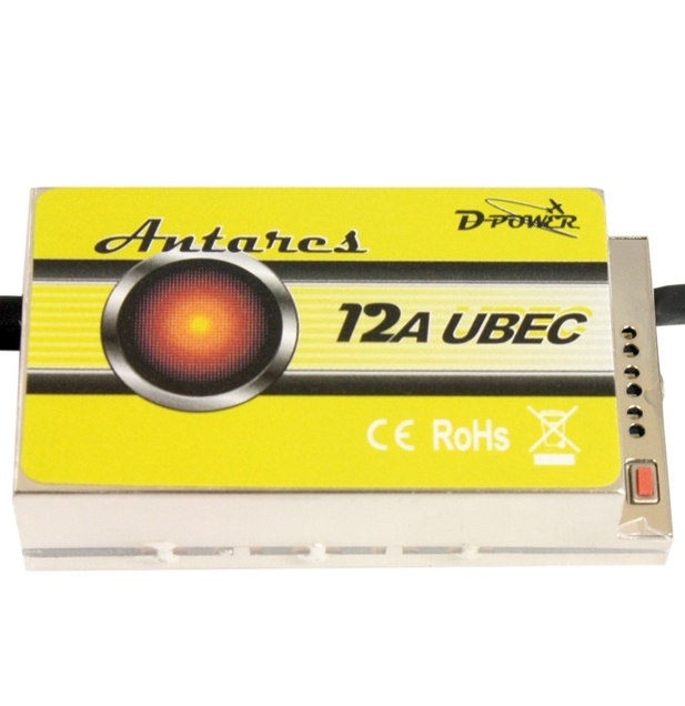 D-Power 9203 Antares 12A UBEC Regler 2-14S 5-8V