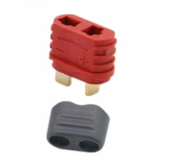 Deans-T FEMALE connector with cap 10 stuks Robbe