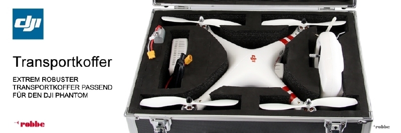 DJI Phantom Transportkoffer, Flightcase U4200