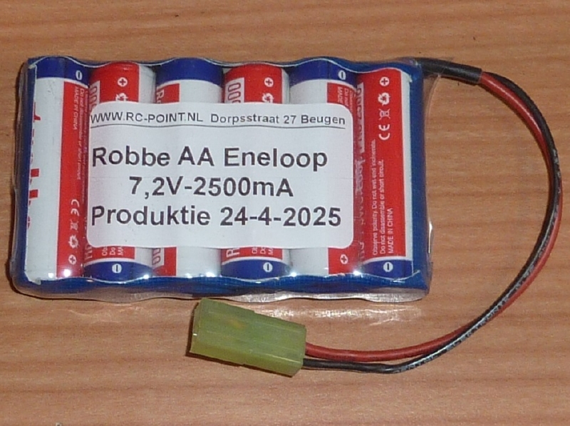 DrivePack Robbe 6/1 AA 6cell 7,2V-2500mA ENELOOP
