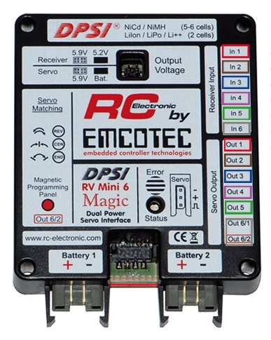 EMCOTEC DPSI RV Mini 6 MAGIC  - Akkuweiche