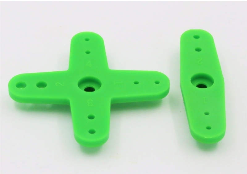 Futaba 56005101 servohevel dubbel en kruis 44mm 2st Pink