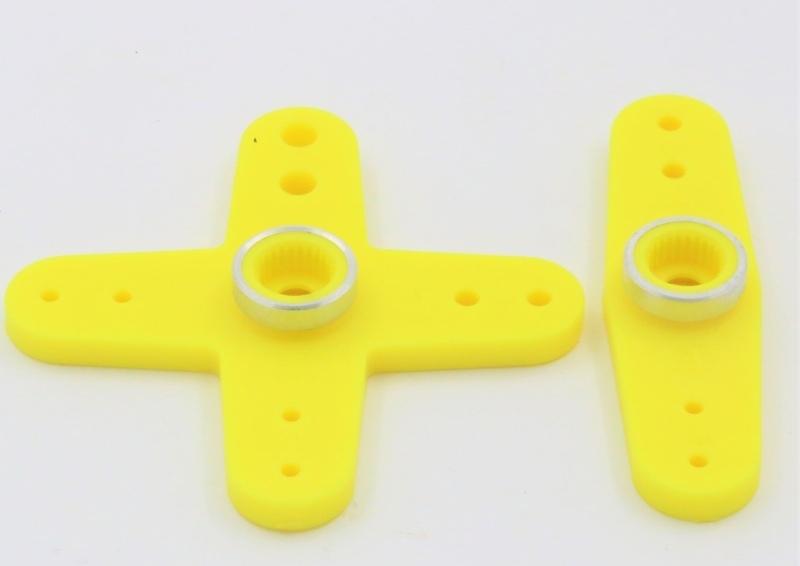 Futaba 56005101 servohevel dubbel en kruis 44mm 2st Pink