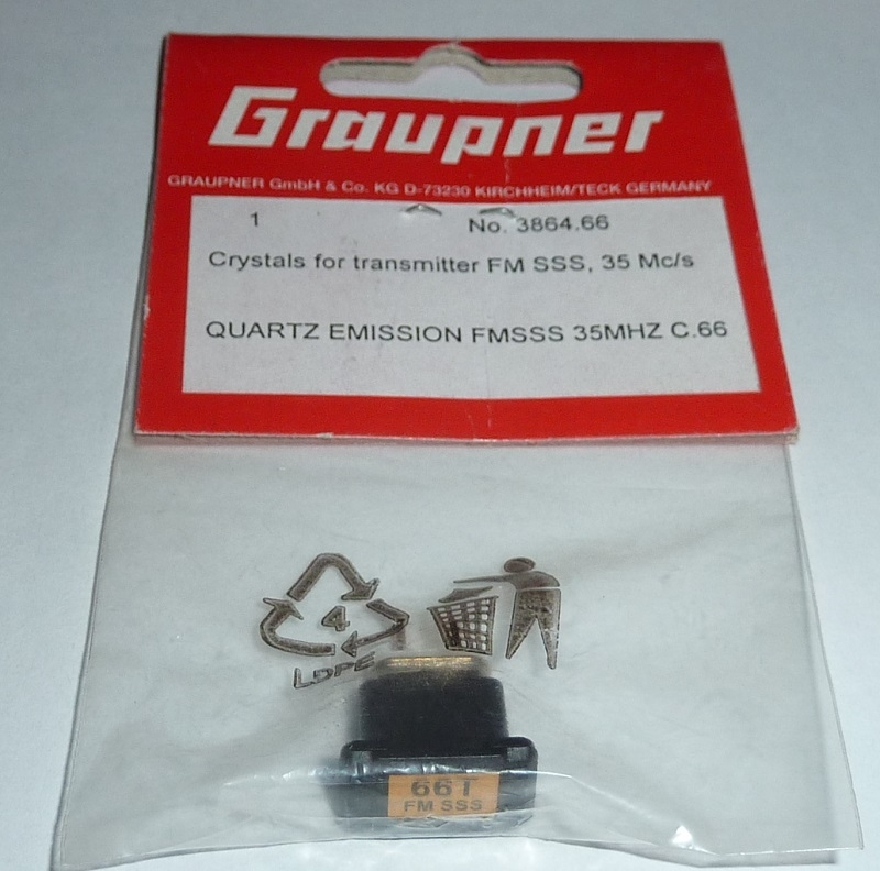 Graupner, RX ch 64 (35.040MHz) .-Präzis.-Quarz FMsss
