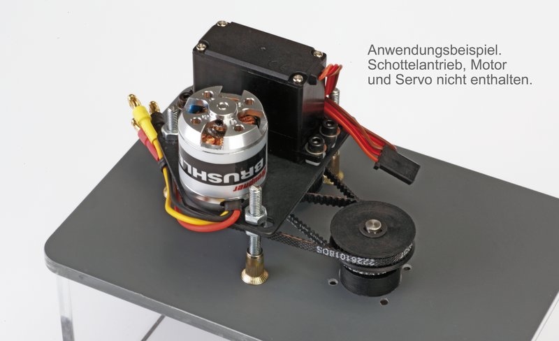 Graupner 1769.11 Inbouwraam servo- motor Schottel III