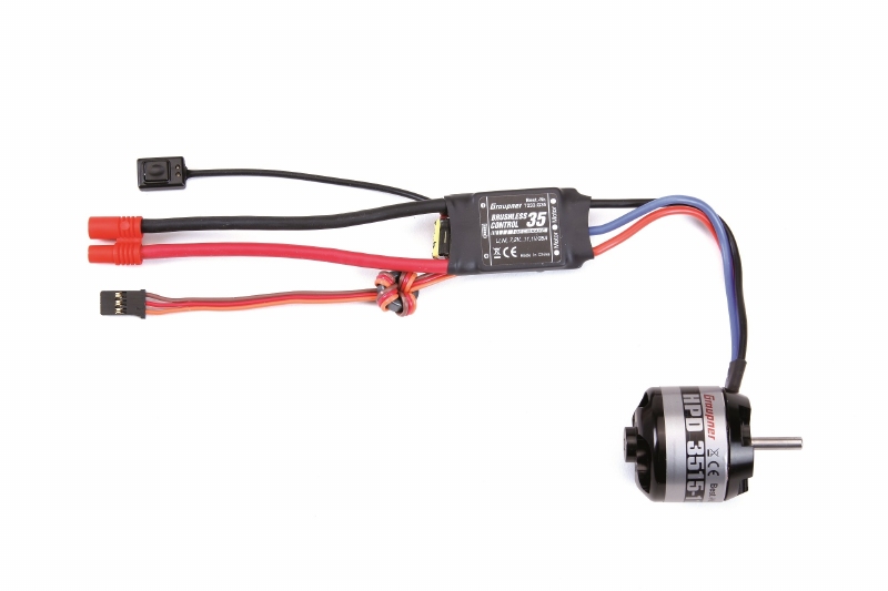 Graupner 7740.S Brushless SET 1100kV Compact HDP 3515  3S