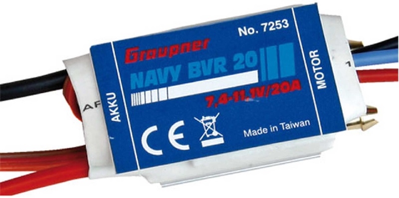Graupner Brushless ESC NAVY BVR 20