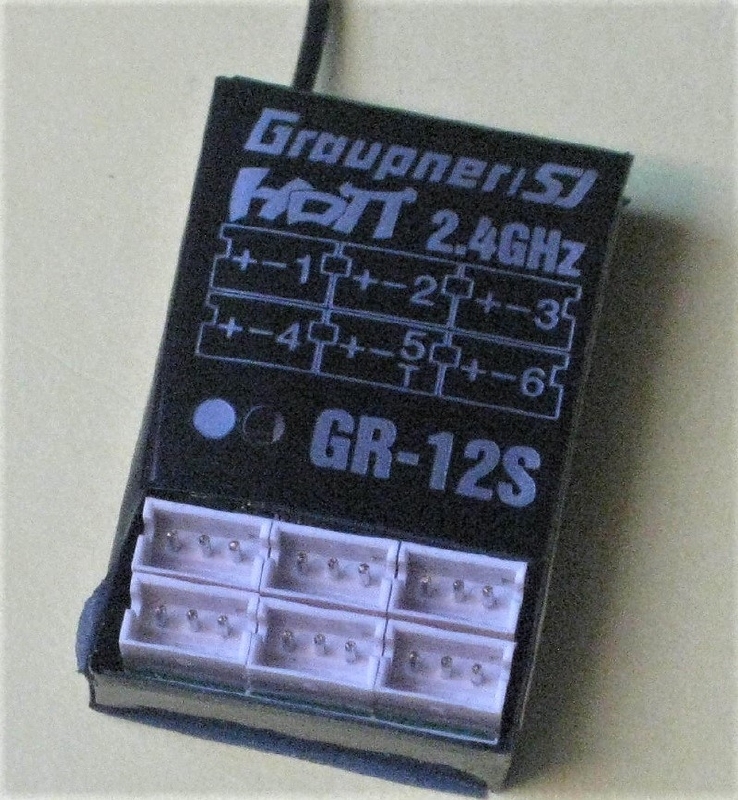 Graupner GR-12S HOTT 6 channel ontvanger nr. 33505