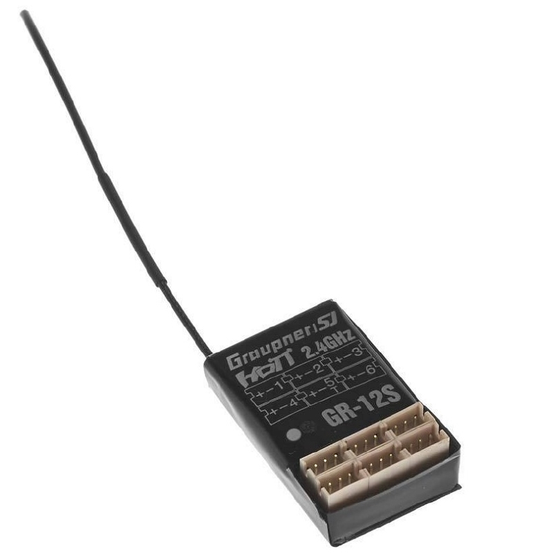 Graupner GR-12S HOTT 6 channel ontvanger nr. 33505