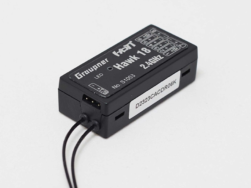 Graupner HAWK GR-18 Plus GYRO-VARIO HoTT 9ch  S1053