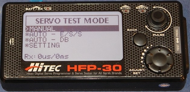 Hitec HFP-30 Digital Servo Programmer & Tester 116001