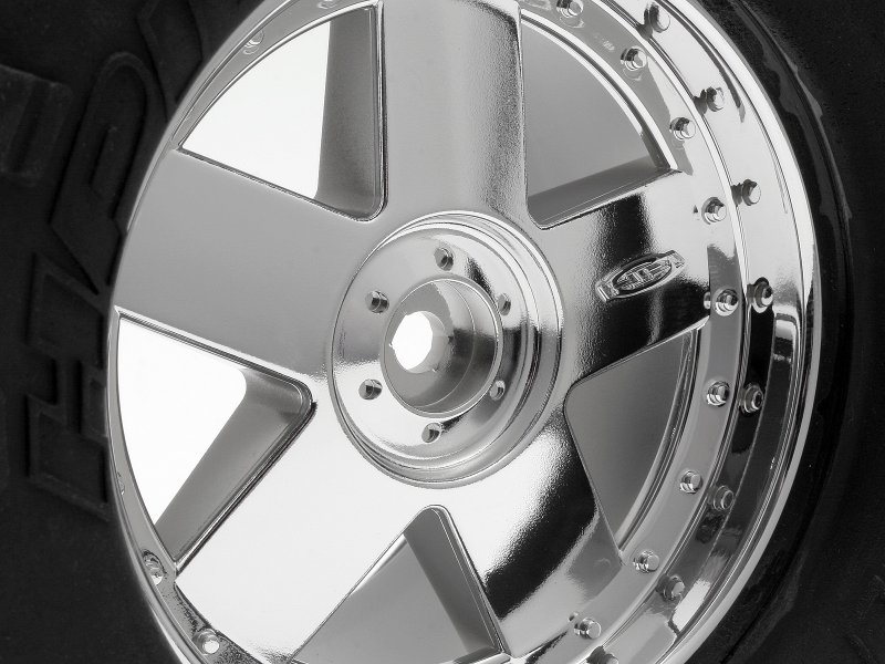 HPI GT Tyre S COMP GT5 Wheel Chrome nr. 4708