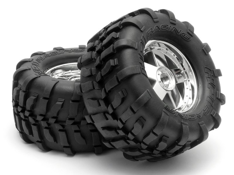 HPI GT Tyre S COMP GT5 Wheel Chrome nr. 4708