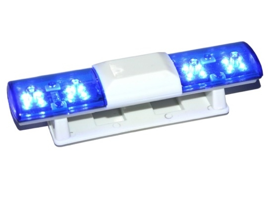 JAMARA  Dak Light Bar Round Blauw LED, Blitz and turn