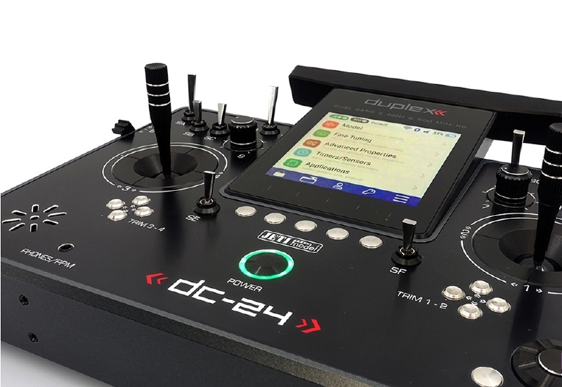 JETI  DC-24 II Pult duplex LINE GRAY + REX 12 Assist