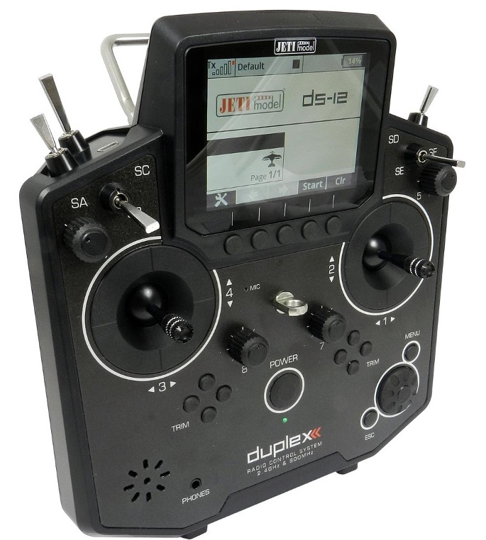 JETI DS-12  MULTIMODE 2,4GHz duplex full telemetrie