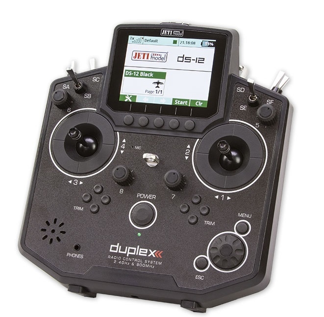 JETI DS-12  MULTIMODE 2,4GHz duplex full telemetrie